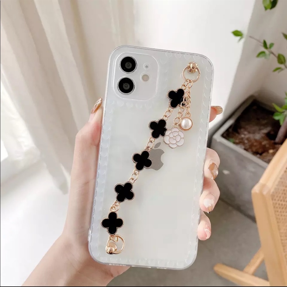 iPhone 11 case and chain clutch